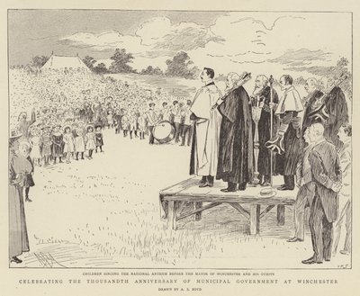 Celebrating the Thousandth Anniversary of Municipal Government at Winchester by Alexander Stuart Boyd